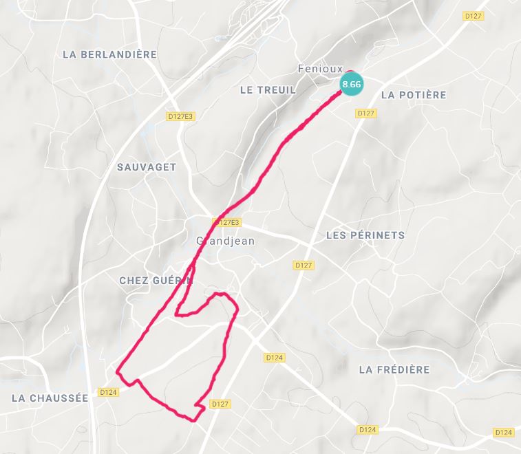 Parcours 10 January 2021